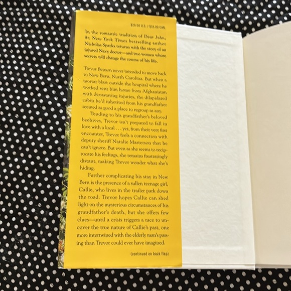 Like new!🌿New York Times Bestseller! Nicholas Sparks. The Return. Excellent! - Picture 2 of 3